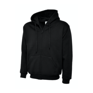 UC504 Adults Classic Full Zip Hooded Sweatshirt