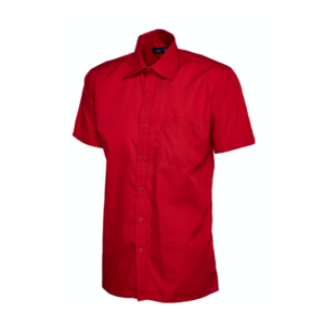 UC710 Mens Poplin Half Sleeve Shirt