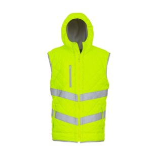 YK026 Hi-Vis Kensington Hooded Gilet