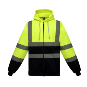 YK012 Hi-Vis Zip Hoodie